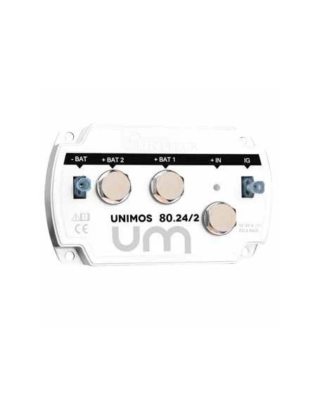 Repartiteur De Charge 12/24v - 80a - 2 Sorties - UNIMOS 80.24/2 - UNITECK