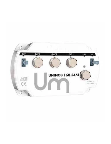Repartiteur De Charge 12.24v - 160a - 3 Sorties - UNIMOS 160.24/3 - UNITECK