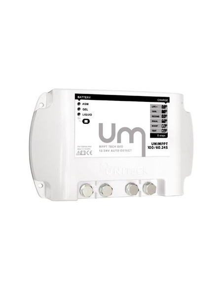 Regulateur De Charge Solaire Mppt - 12/24v - 60a - UNIMPPT 100/60.24S - UNITECK