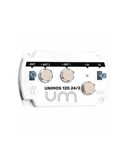 Repartiteur De Charge 12/24v - 120a - 2 Sorties - UNIMOS 120.24/2 - UNITECK