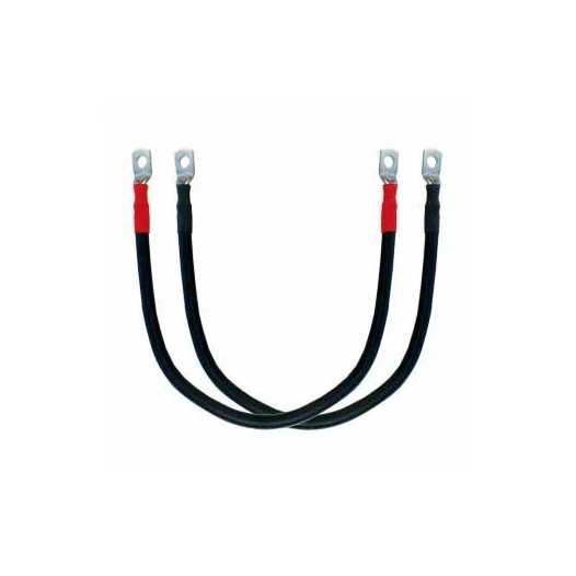 Câbles Batterie Parallèle 25mm² 0,40m M8-M8 - UNICABLE BAT 25 0,40P M8 - M8 - UNITECK