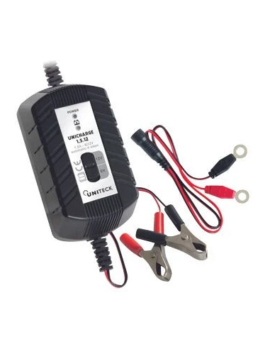 Chargeur De Batterie 6-12v - 1,5a Pour Batteries 8-40 Ah - UNICHARGE 1,5.12 - UNITECK
