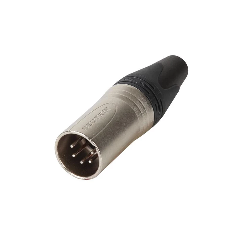 neutrik - connecteur xlr, 5 points mâle, argenté, nickel