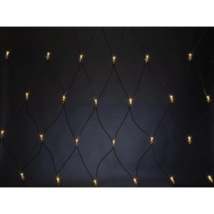 subra led - subra extension - 2 x 2 m - 144 warm white lamps - black wire - 230 v