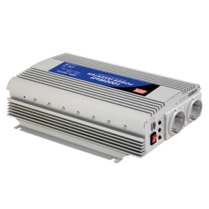 mean well - convertisseur cc-ca à onde sinusoïdale modifiée - 1000 w - prise allemande