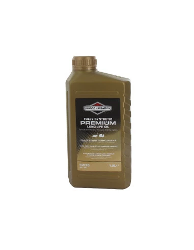 Huile B&S 4 Temps Gold 5w30 (API Sj/Sl/Sm/Sn) - 1l. ( Origine : 100007s ).