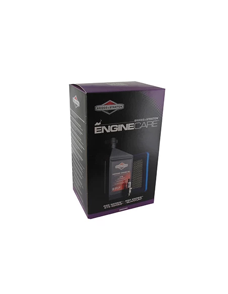 Kit D'entretien Pour Tondeuses 600 Série, Quantum Briggs & Stratton. Composé D'un Bidon D'huile De 0,6 L Sae30, D'un Filtre À Ai