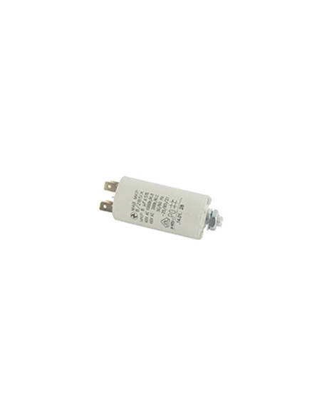 Condensateur Électrique Universel 8 Uf - Fixation M8, Ø: 30mm, H: 84mm