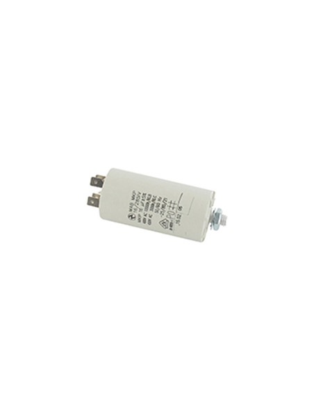 Condensateur Électrique Universel 16 Uf - Fixation M8, Ø: 40mm, H: 103mm