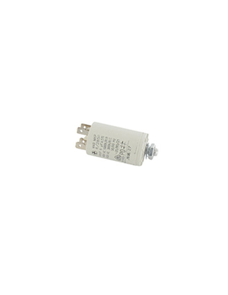 Condensateur Électrique Universel 6 Uf - Fixation M8, Ø: 30mm, H: 102mm