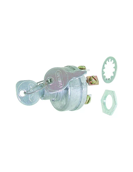 Contacteur À Clé 3 Positions 3 Bornes Adaptables Sur Snapper Pour Modèles Autoportées De 1973 À 1987. Remplace Origine: 1-1155