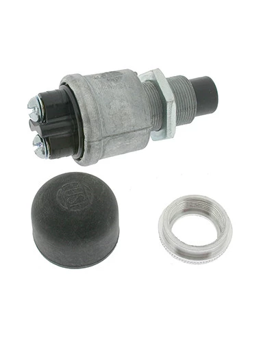 Bouton Poussoir De Démarrage Branchement À 2 Bornes Ø: Montage : 15,9mm Adaptable Pour Snapper Et Autres Montages .