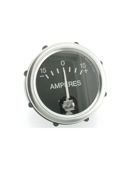 Ampèremètre Standard Pour Batterie 6 Et 12 Volts - Montage Facile - Ø: 57,2mm