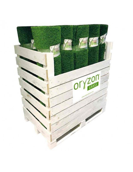 Gazon synthétique ORYZON GRASS Cocoon 20mm 6957 lizard coupon de 1mx4m - OROTEX