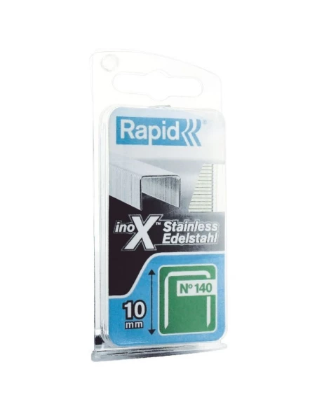 Agraf rapid inox N°140 - 10mm - 650 pièces - RAPID