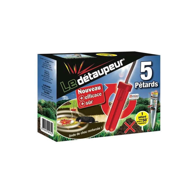 Recharge x5 pétards - Le Détaupeur