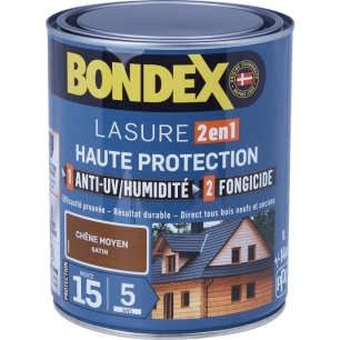 Lasure 2en1 5ans couleur teck - BONDEX