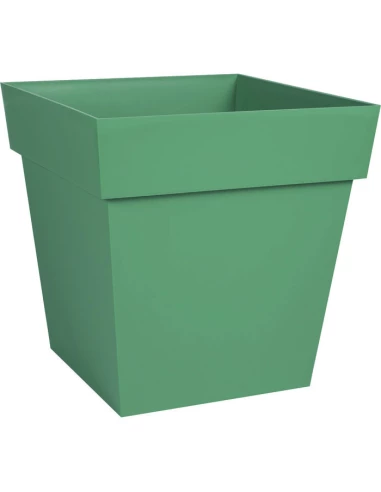 pot toscane carre 22l vert