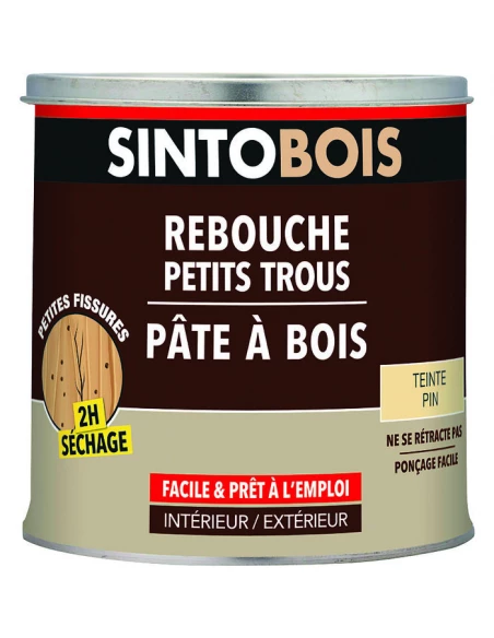 mastic bois bois clair 400gr