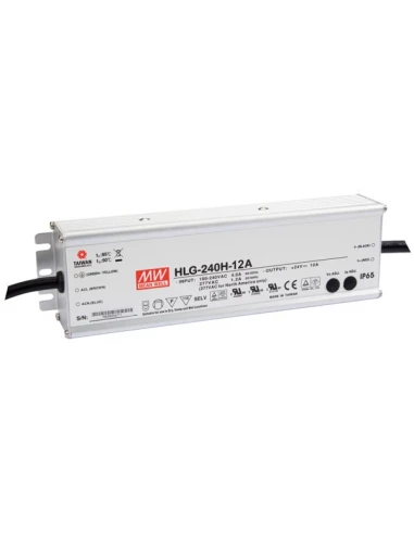 alimentation à découpage - sortie simple - 240w - 12v