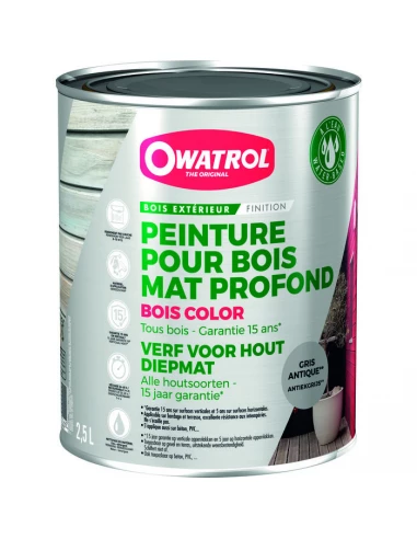 Bois Color 2 , 5l – 5L – Anthracite