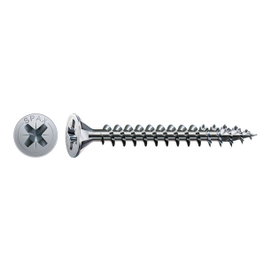 Boîte 100 Unit. Vis A Bois Tete Plat Wirox 3.0x30mm - SPAX
