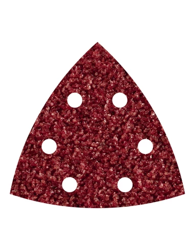 Pack 5 Feuilles Abrasives Adhesives Corindon, Grain 40 Delta 95mm 1850000 - WOLFCRAFT