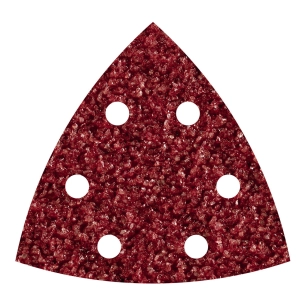 Pack 5 Feuilles Abrasives Adhesives Corindon, Grain 40 Delta 95mm 1850000 - WOLFCRAFT