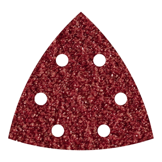 Pack 5 Feuilles Abrasives Adhesives Corindon, Grain 60 Delta 95mm 1851000 - WOLFCRAFT