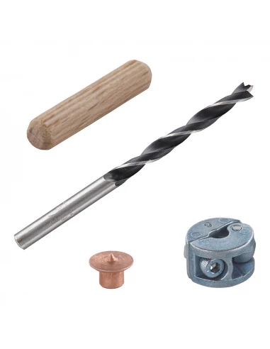 Ensemble De 31 Pièces Pour Chien, Diamètre 6mm 2916000 - WOLFCRAFT