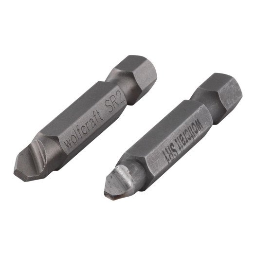 Lot De 2 Embouts Defectueux A Tete Speciale 2982000 - WOLFCRAFT