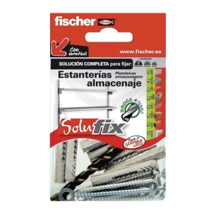 Kit De Fixation Étagères De Rangement 502684 Solufix Fischer - FISCHER