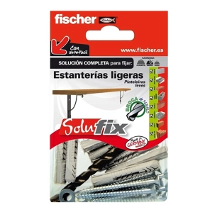 Kit De Fixation Pour Étagères Légères 502685 Solufix Fischer - FISCHER
