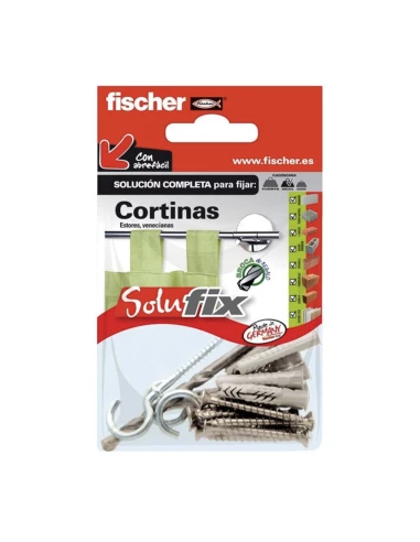 Kit De Fixation Rideaux 502687 Solufix Fischer - FISCHER
