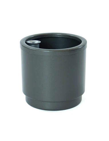 Jardinière À Eau Couleur Anthracite Ø22cm Plastiken - PLASTIKEN