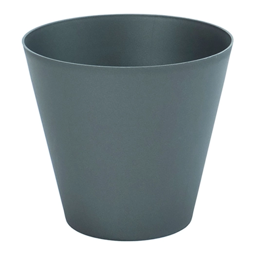 Pot de fleur Couleur Anthracite Ø22cm Plastiken - PLASTIKEN