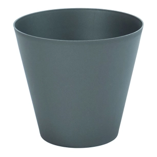 Pot de fleur Couleur gris Anthracite Ø32cm - PLASTIKEN