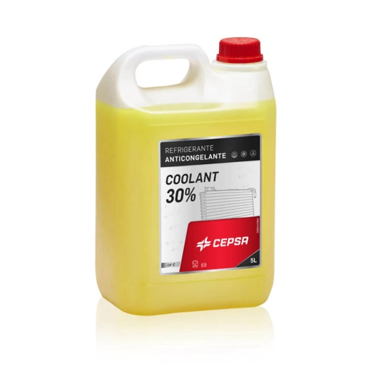 Liquide De Refroidissement Antigel 30% 5l. Cepsa. - CEPSA