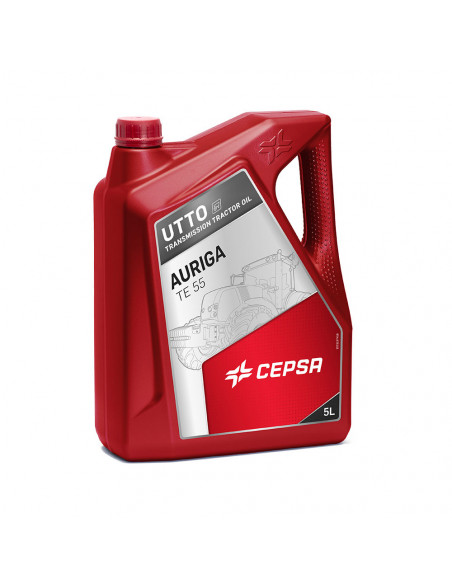 Lubrifiant Auriga TE 55 10W30 5L Huile multifonctionnelle pour machines agricoles - CEPSA