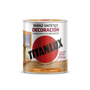 Vernis Synthetique Decoration Cerise Brillante 750ml Titanlux 5809401 - TITANLUX