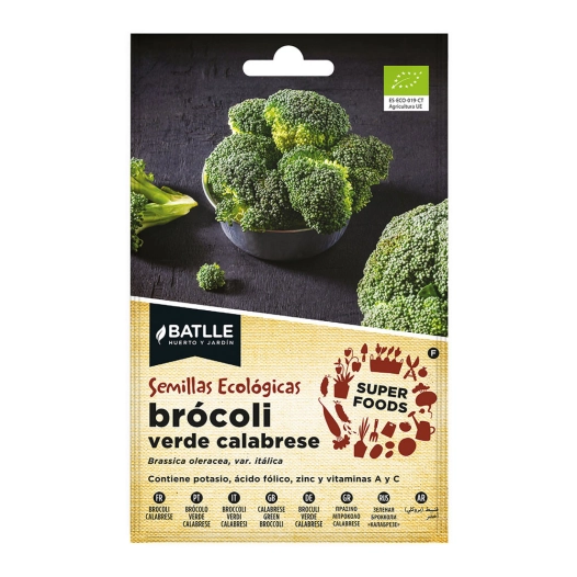 Brocoli Calabrese Super Aliments Eco 680003bols Batlle - BATLLE