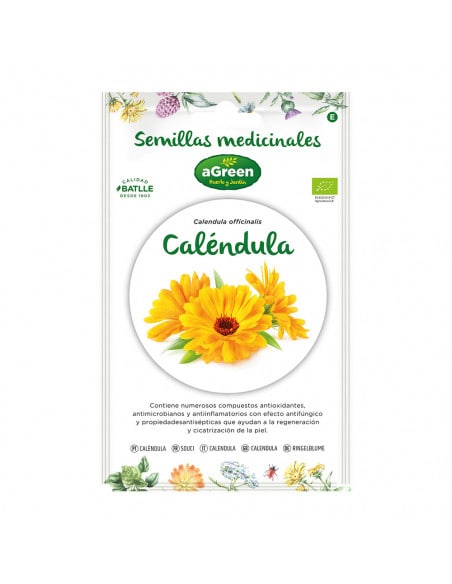 Graines Calendula Médicinales Culture écologique et vertus médicinales - AGREEN