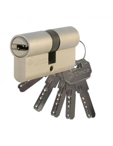 Verin De Securite Multipoint Serie C2, Came Longue, 32+32mm, Nickel 9c253232n Lince - LINCE