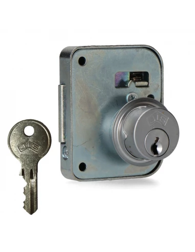 Serrure Chromée De La Compagnie De Gaz Naturel. 1130cro Cgejis - JIS