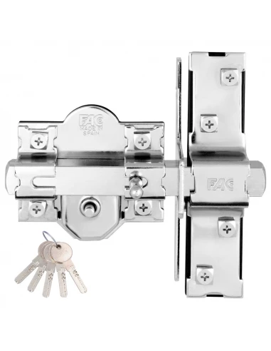 Serrure 946-Rp/80 Uve Nickel F01090 Fac - FAC