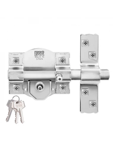 Serrure 300-R/80 Nickel F01105 Fac - FAC