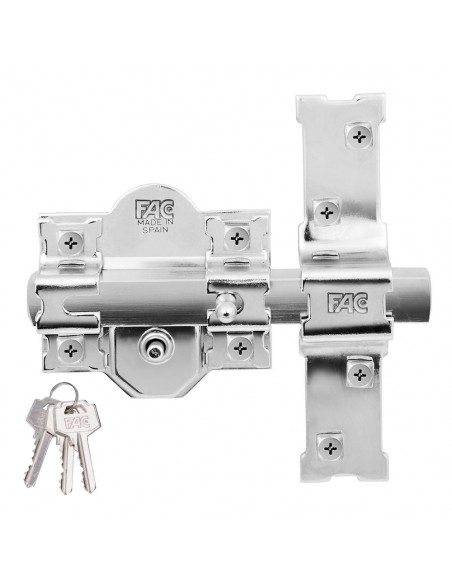 Boulon Nickel 70mm FAC Haute résistance, finition nickelée durable - FAC