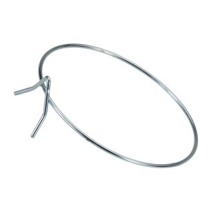 Support De Jardinière Mural En Acier Zing Blanc 24cm Sv03195 Sauvic - SAUVIC