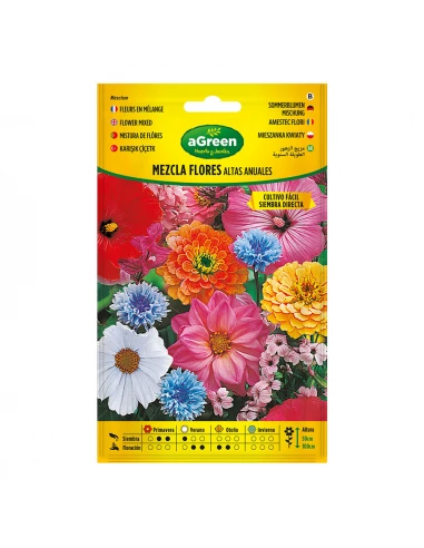 À Propos Des Graines Mélangées Hautes Fleurs Annuelles 300592bolsh Daccord - AGREEN