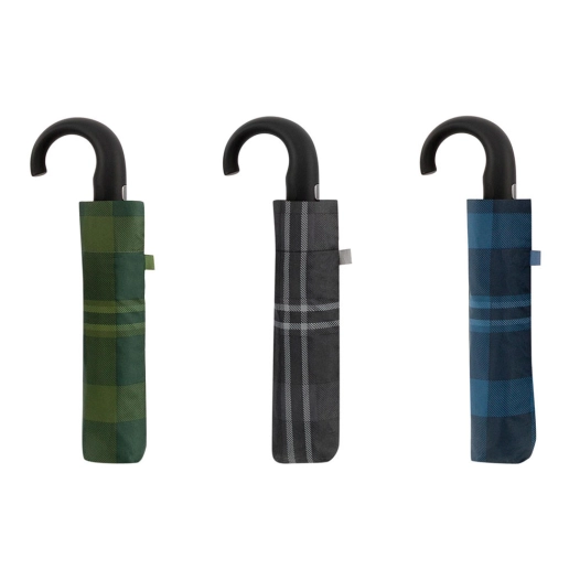 Mini Parapluie Automatique 8 Côtes Ø101cm Pongee Courbe Manchette Clima Couleurs / Modèles Assortis